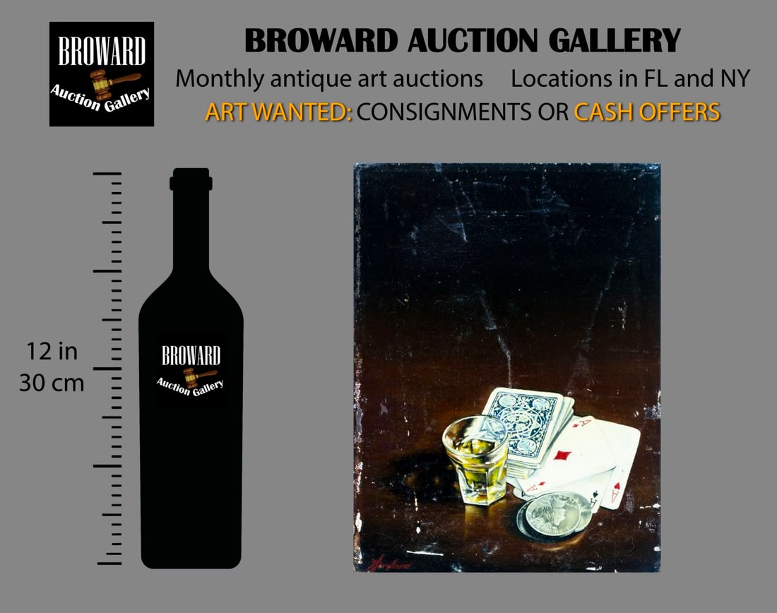 Giordano (US,20C) oil painting - 2