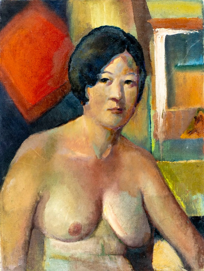 Andrew J Easter (US,20C) oil painting (1 of 12)