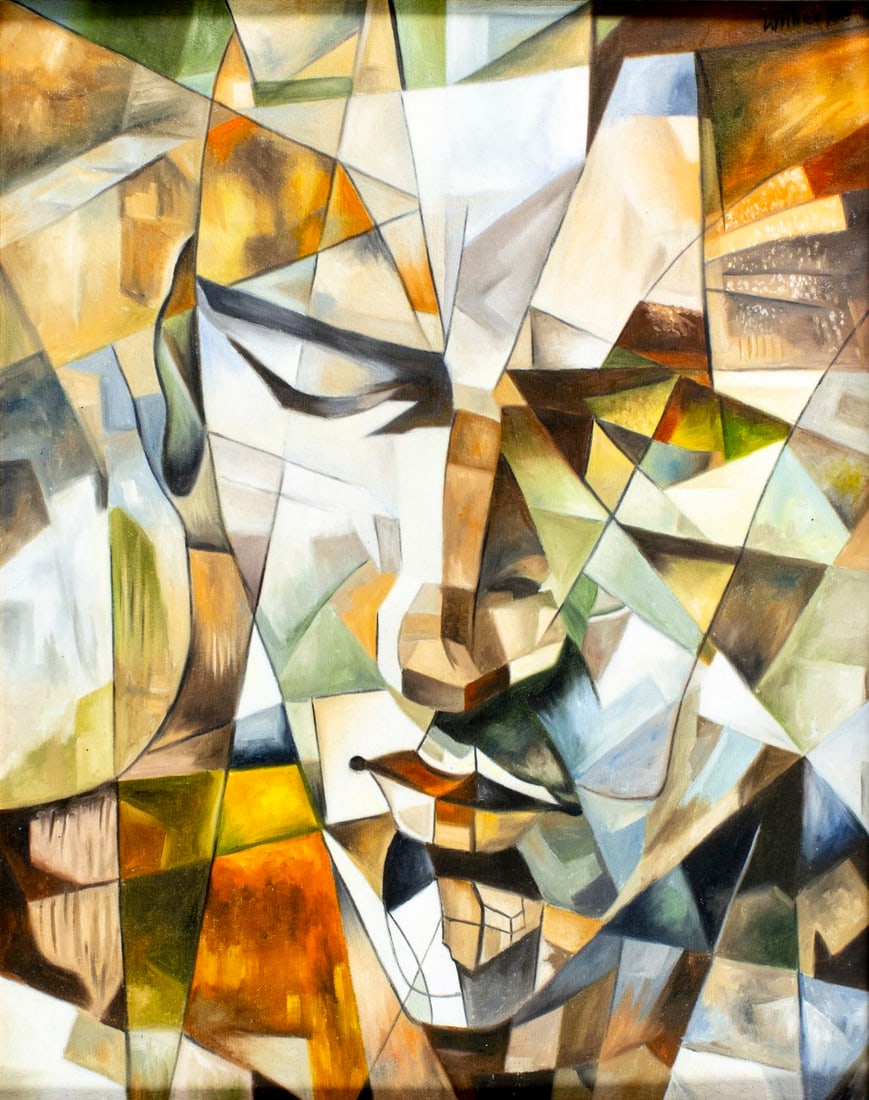 Wilber Herrera Ortiz (Mexico,20C) oil painting (1 of 12)