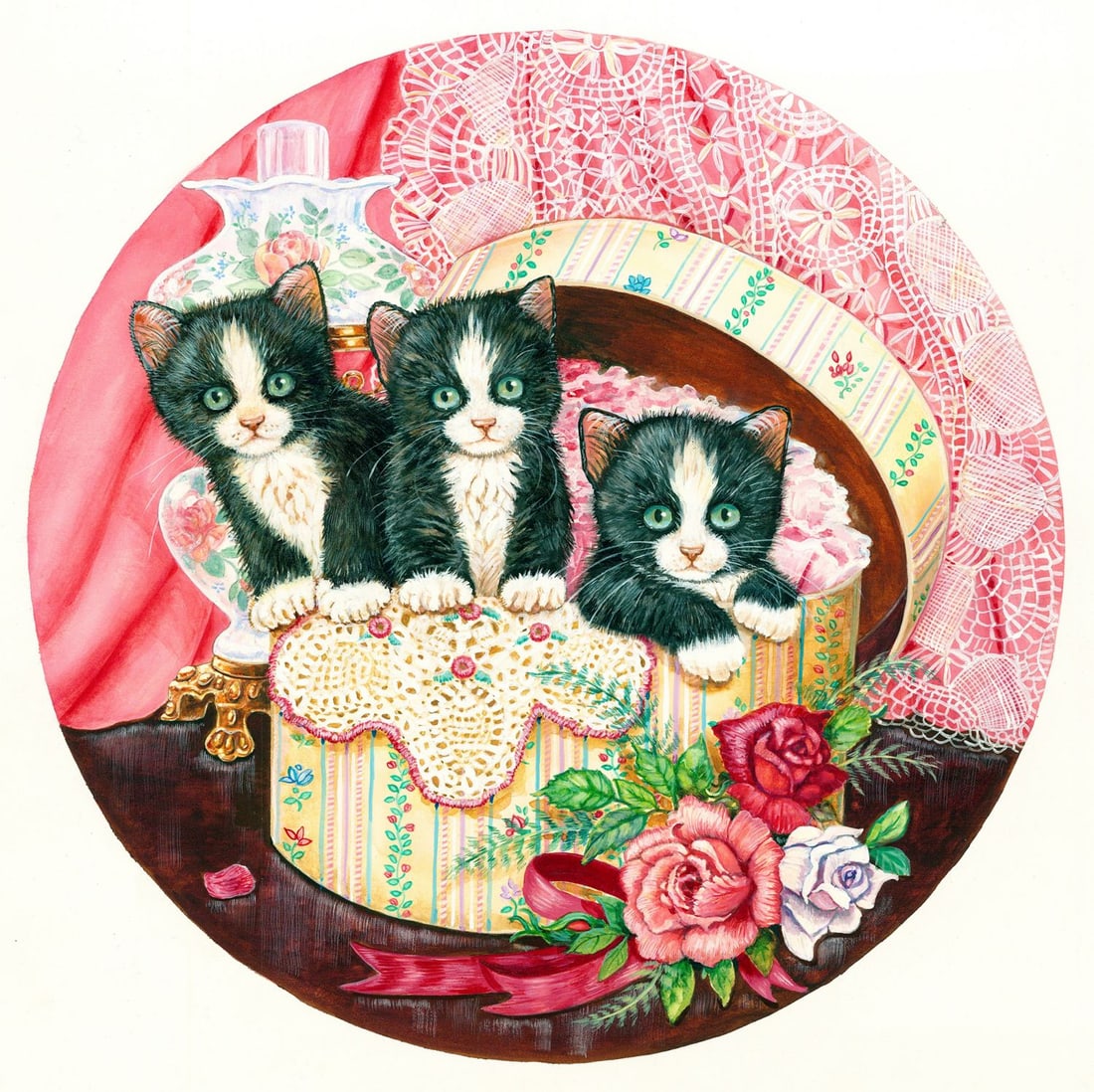Kathleen Smith-Fitzpatrick (NC,20C) oil painting (1 of 12)