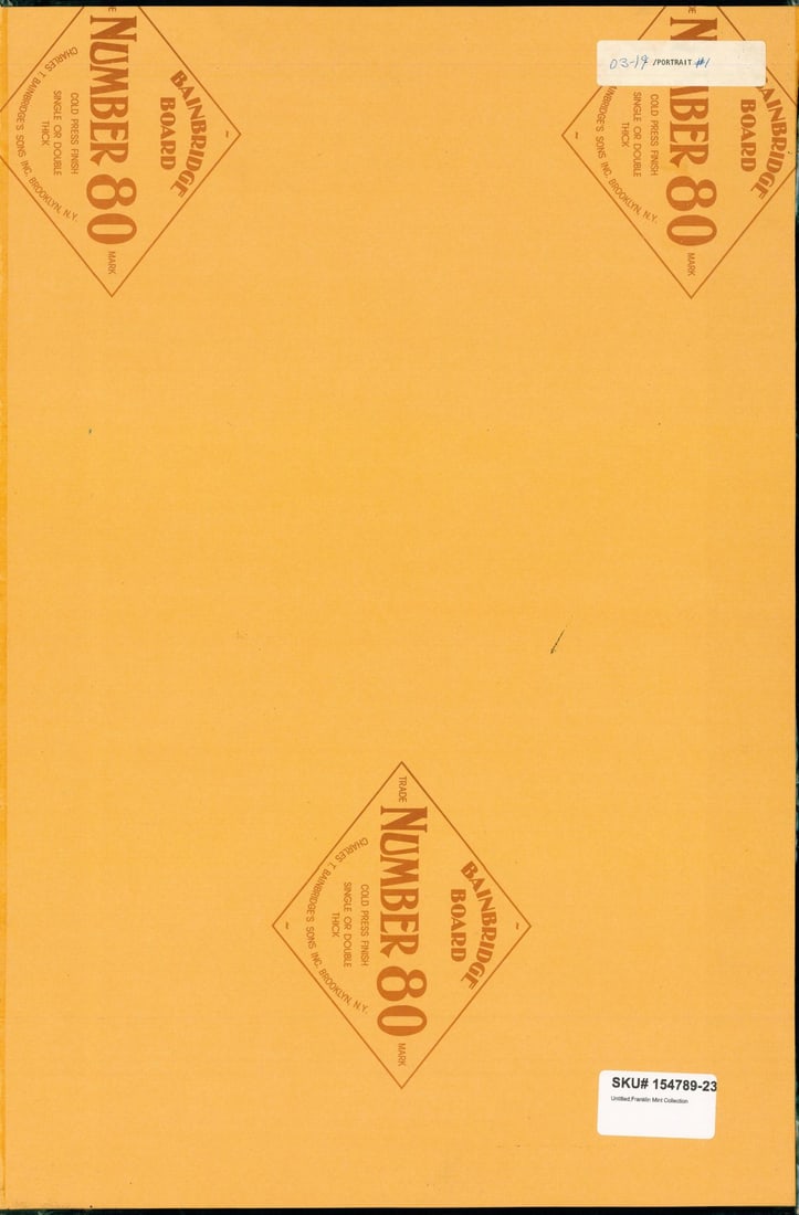James Richard Campbell (CT,AL,1942-2022) graphite painting - 7