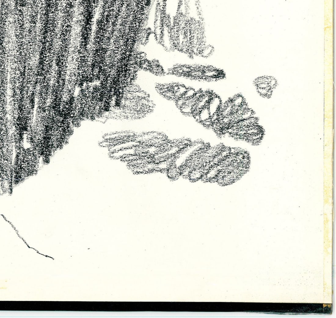 James Richard Campbell (CT,AL,1942-2022) graphite painting - 8