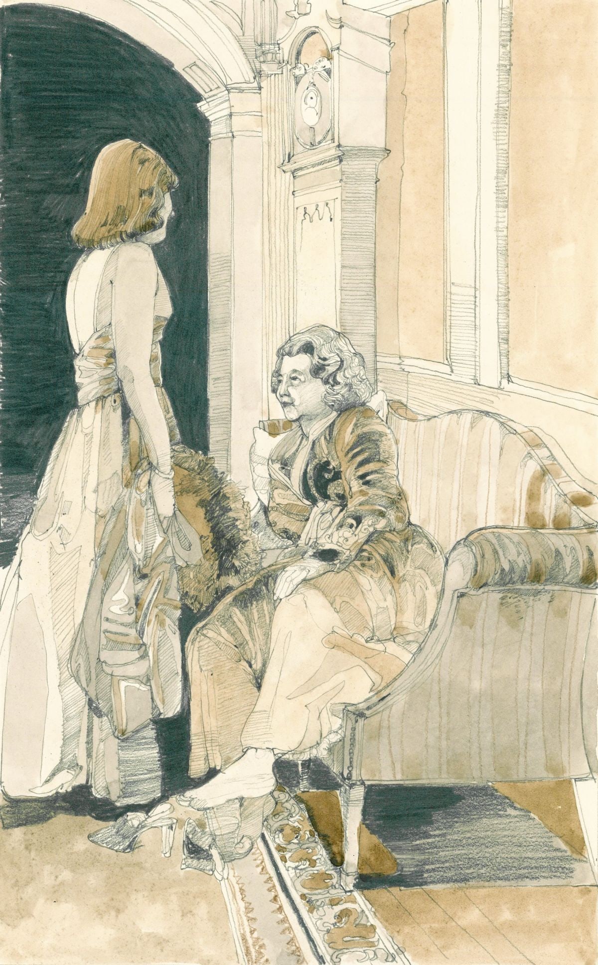 Jerry Pinkney (NY,PA,1939-2021) graphite painting (1 of 11)