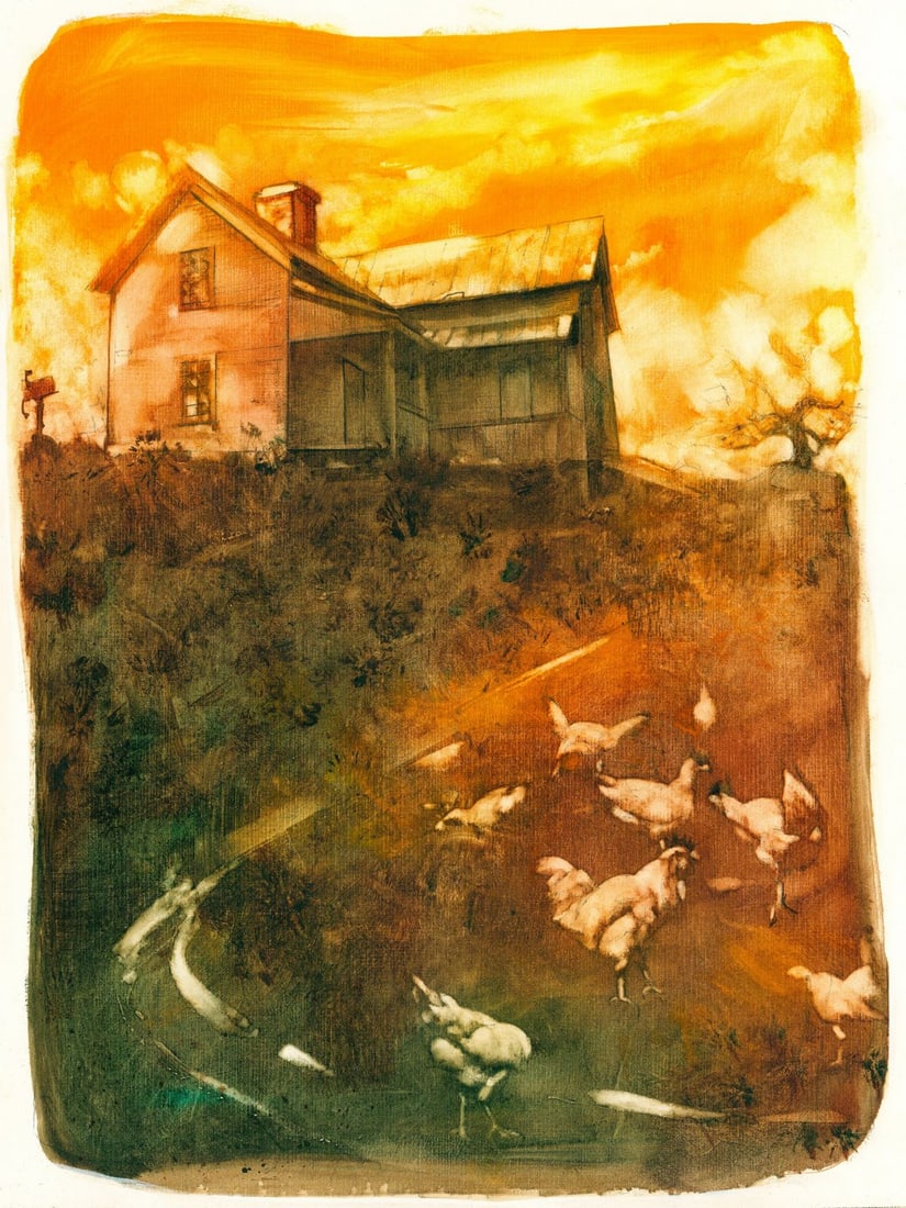 Robert Crofut (MA,b 1951) oil painting (1 of 11)