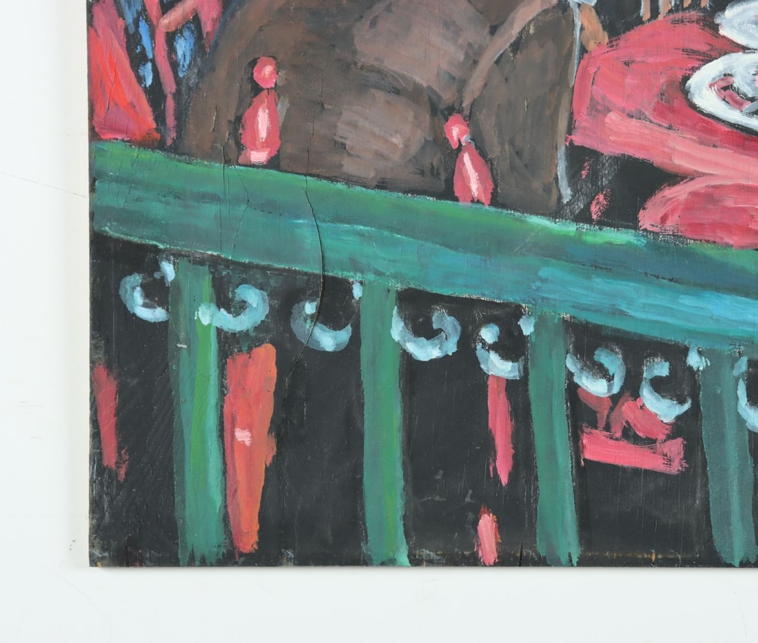 Evelyn Metzger (NY,Brazil,1911-2007) oil painting - 10
