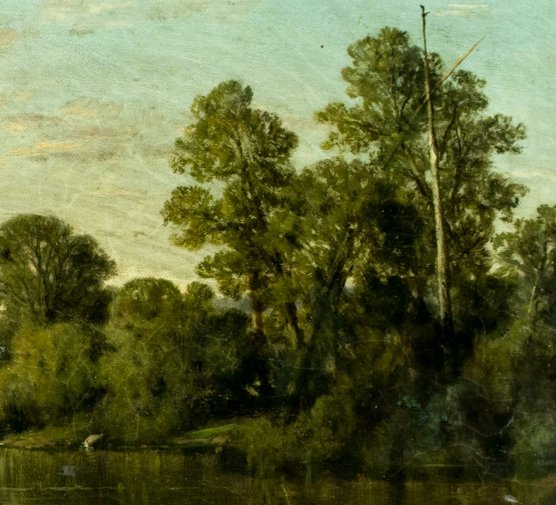 Junius Stearns (VA,VT,1810-1885) oil painting - 7