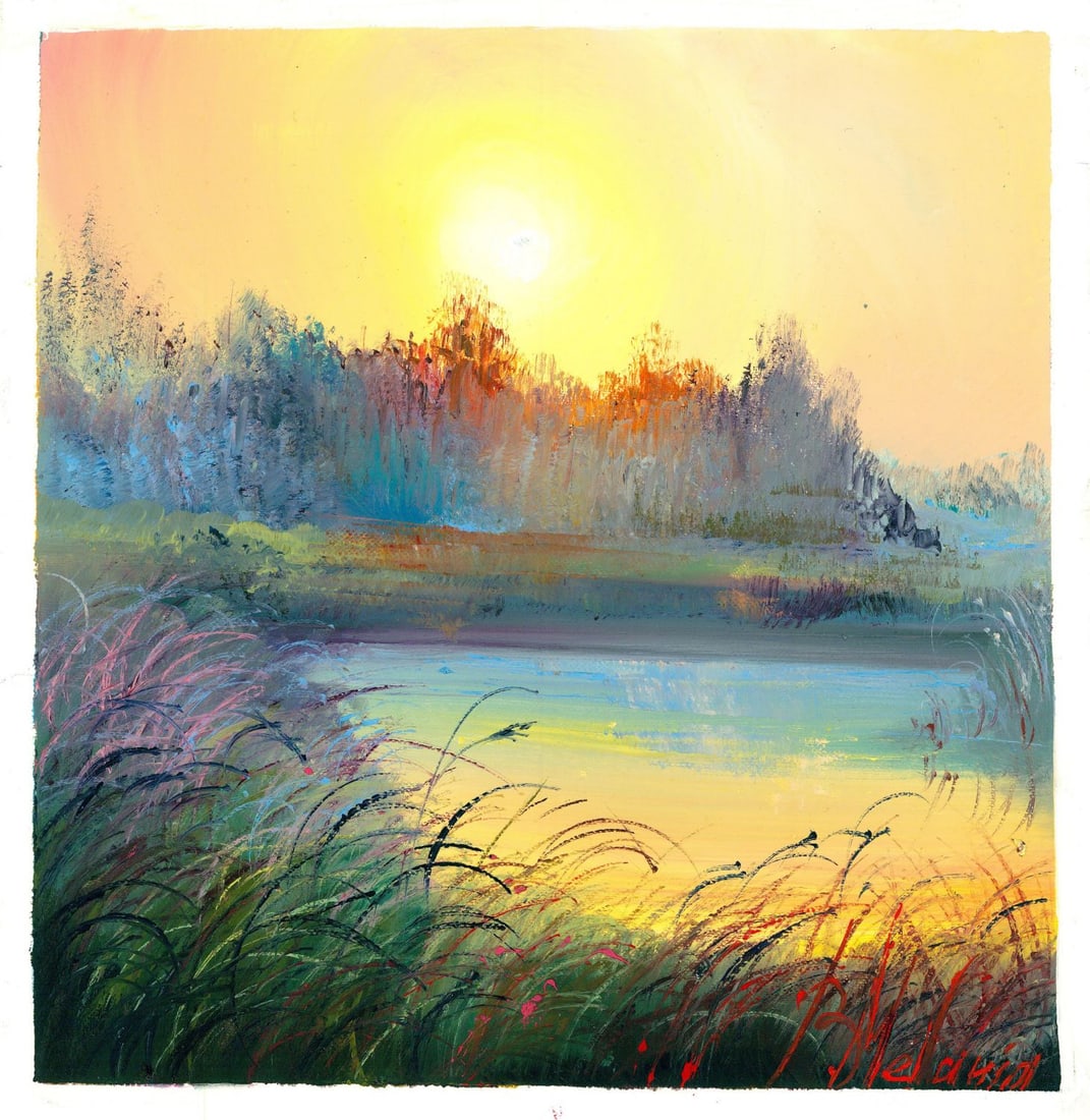 Melania Balanyuk (Ukraine,20/21C) oil painting - 3