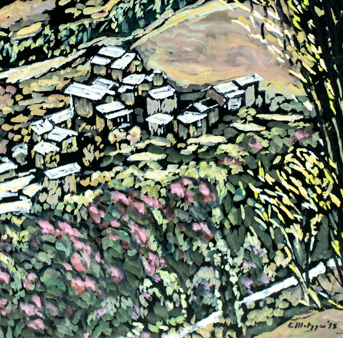 Evelyn Metzger (NY,Brazil,1911-2007) oil painting - 6
