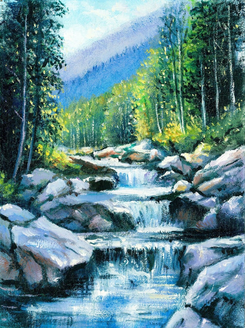 Vladimir Fenot (Ukraine,b 1970) oil painting (1 of 10)