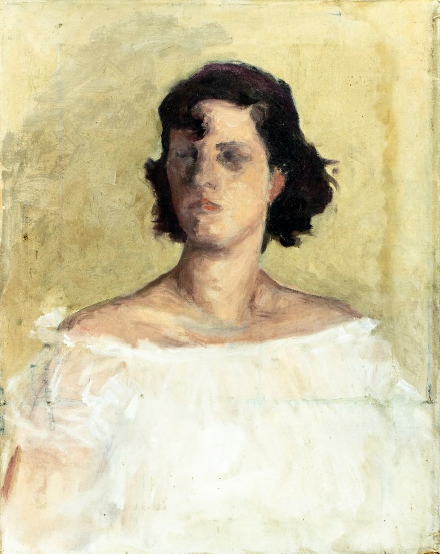 Helen DuMond (NY,CA,OR,1872-1968) oil painting (1 of 12)