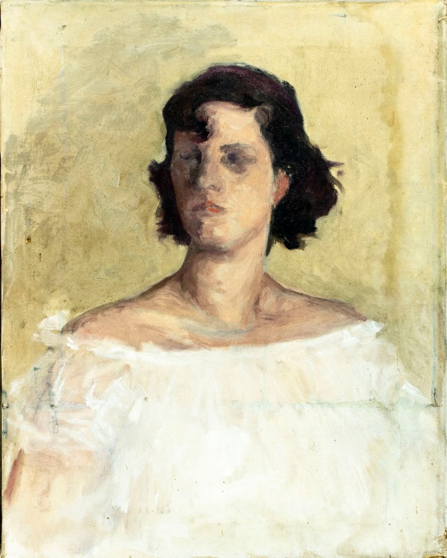 Helen DuMond (NY,CA,OR,1872-1968) oil painting - 3