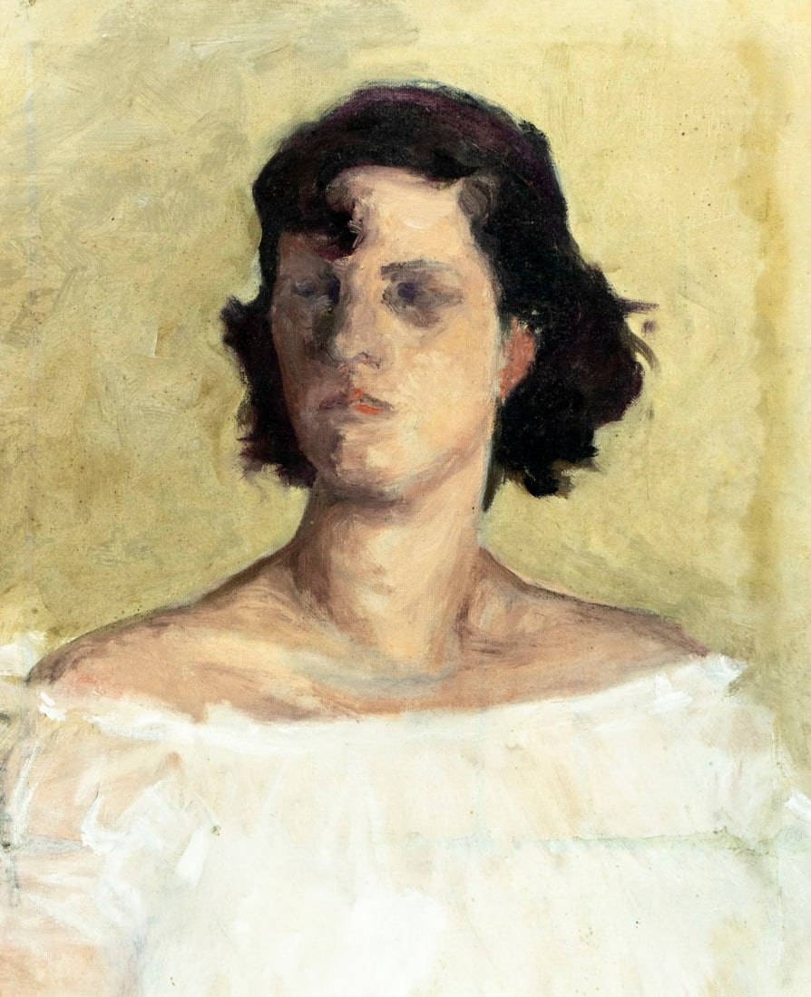 Helen DuMond (NY,CA,OR,1872-1968) oil painting - 4