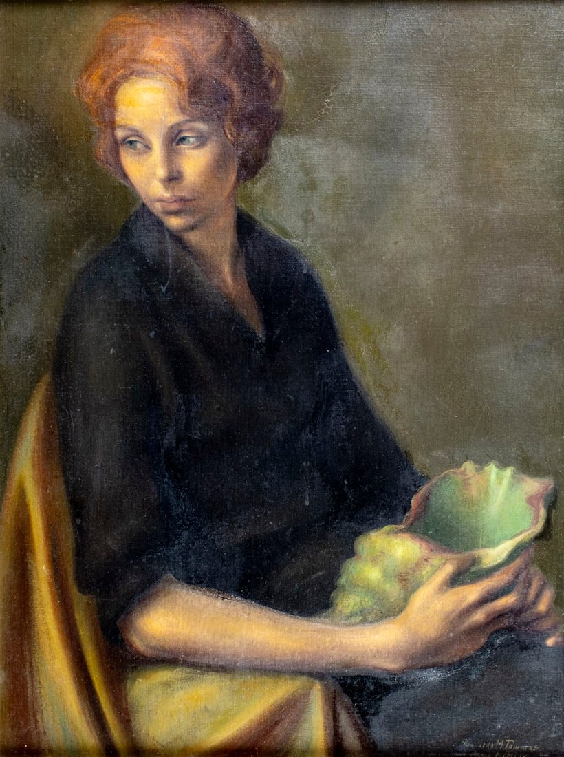 Riccardo M Tommasi (Italy,mid 20C) oil painting (1 of 13)