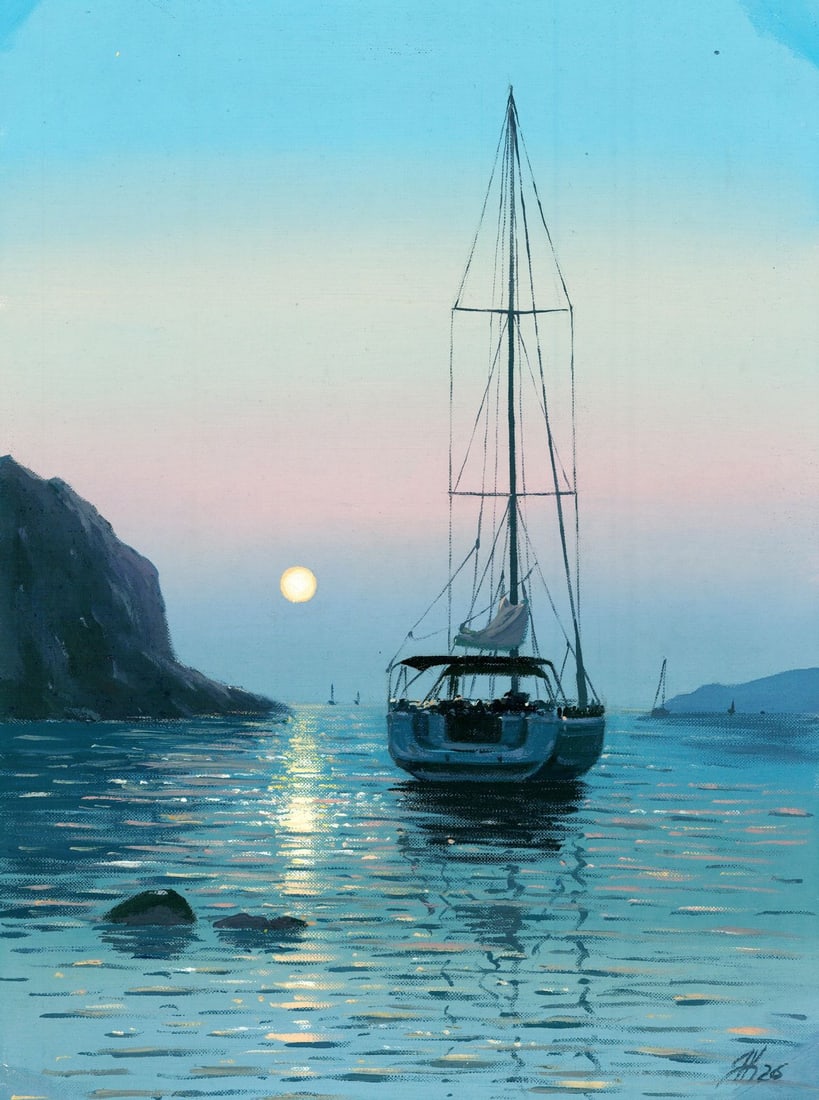 Yana Karpenko (Ukraine,20/21C) oil painting (1 of 13)