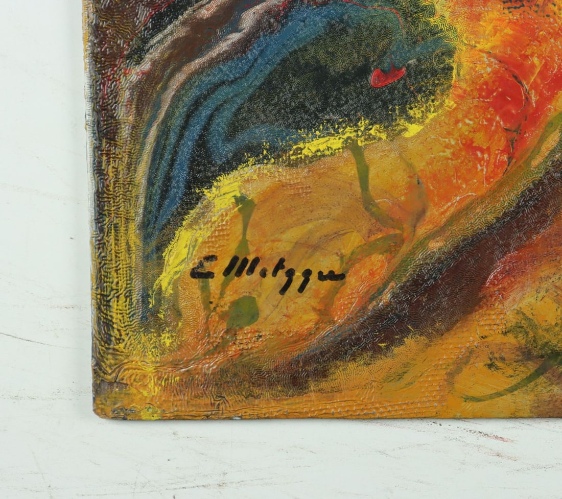 Evelyn Metzger (NY,Brazil,1911-2007) oil painting - 10