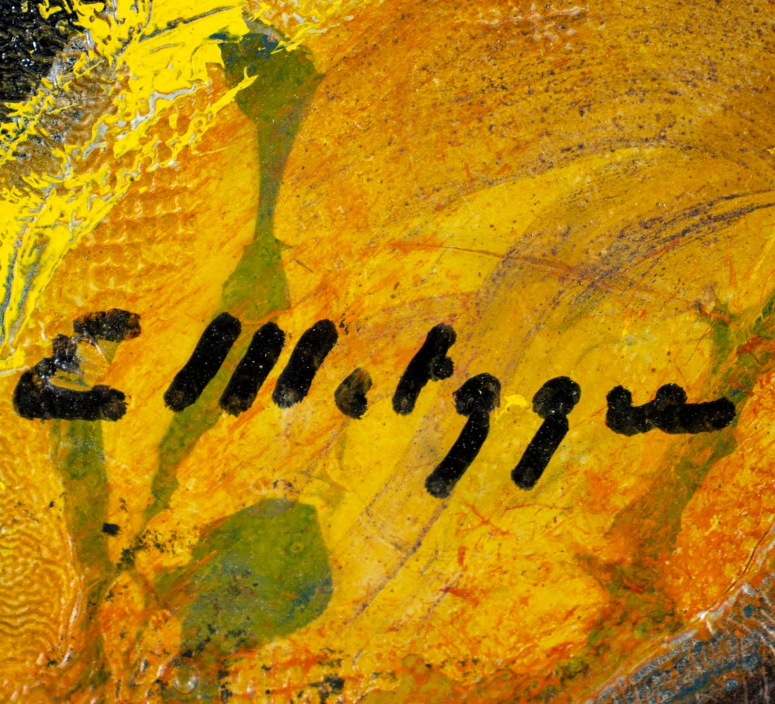 Evelyn Metzger (NY,Brazil,1911-2007) oil painting - 4