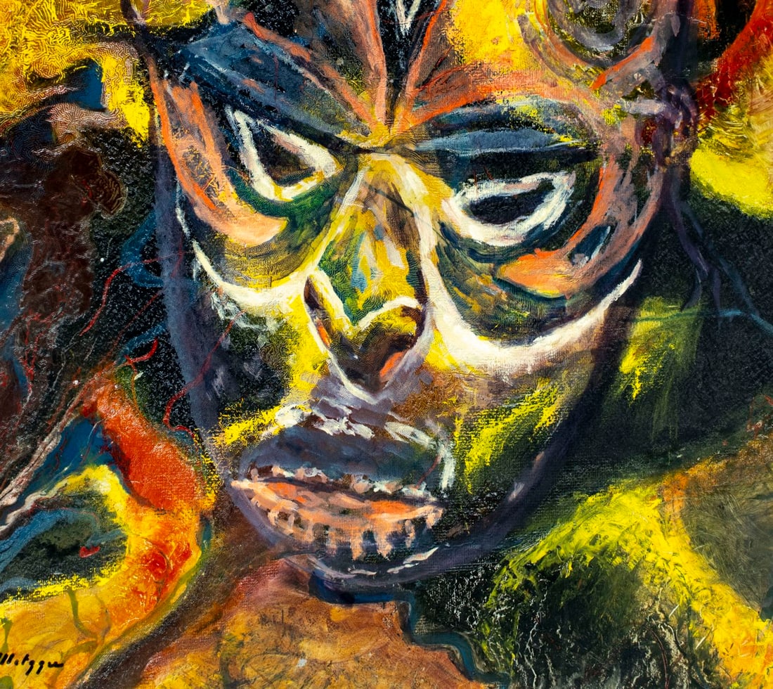 Evelyn Metzger (NY,Brazil,1911-2007) oil painting - 7