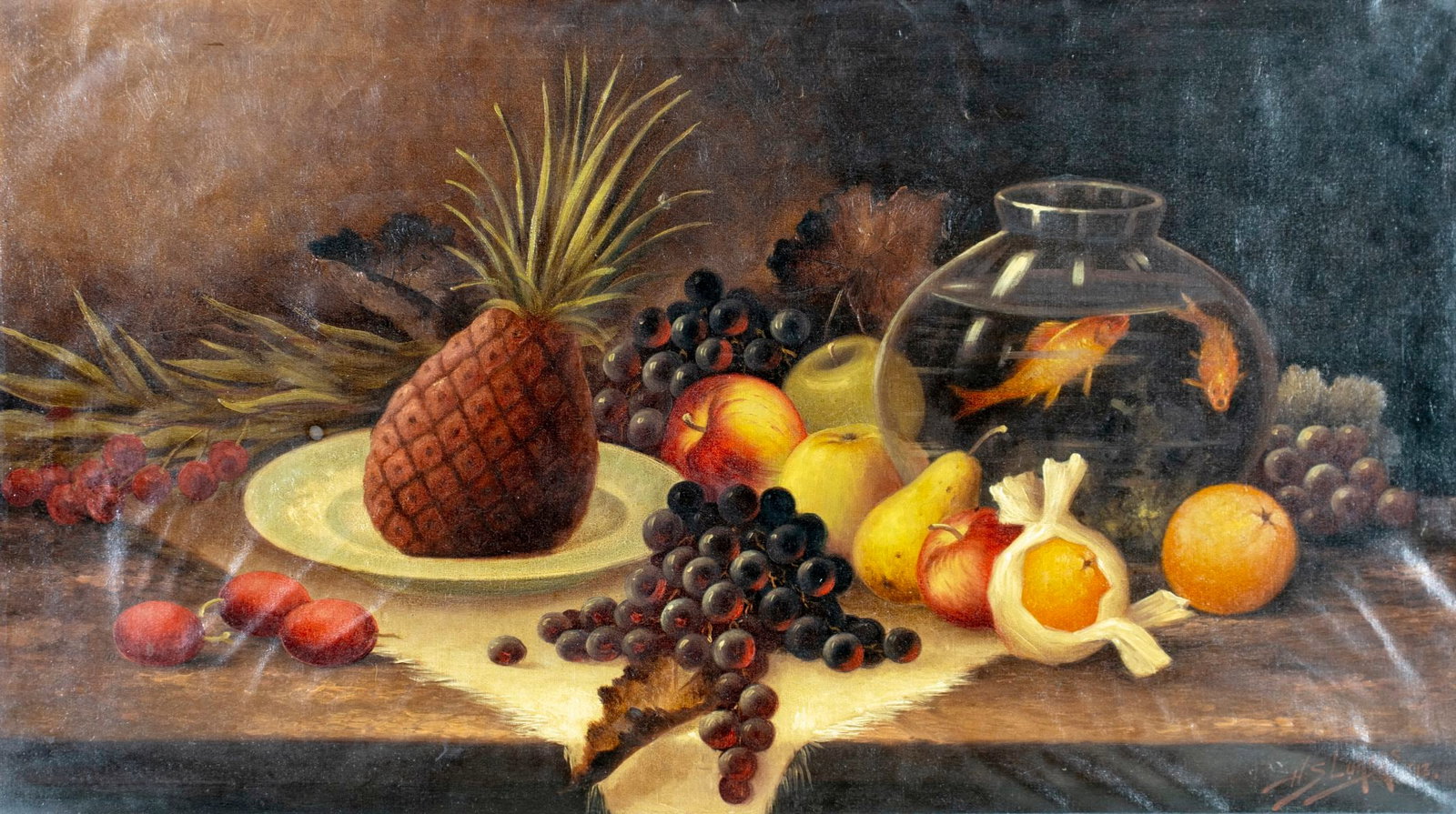 Harry Sherman Lukens (PA,1878-1955) oil painting antique (1 of 12)