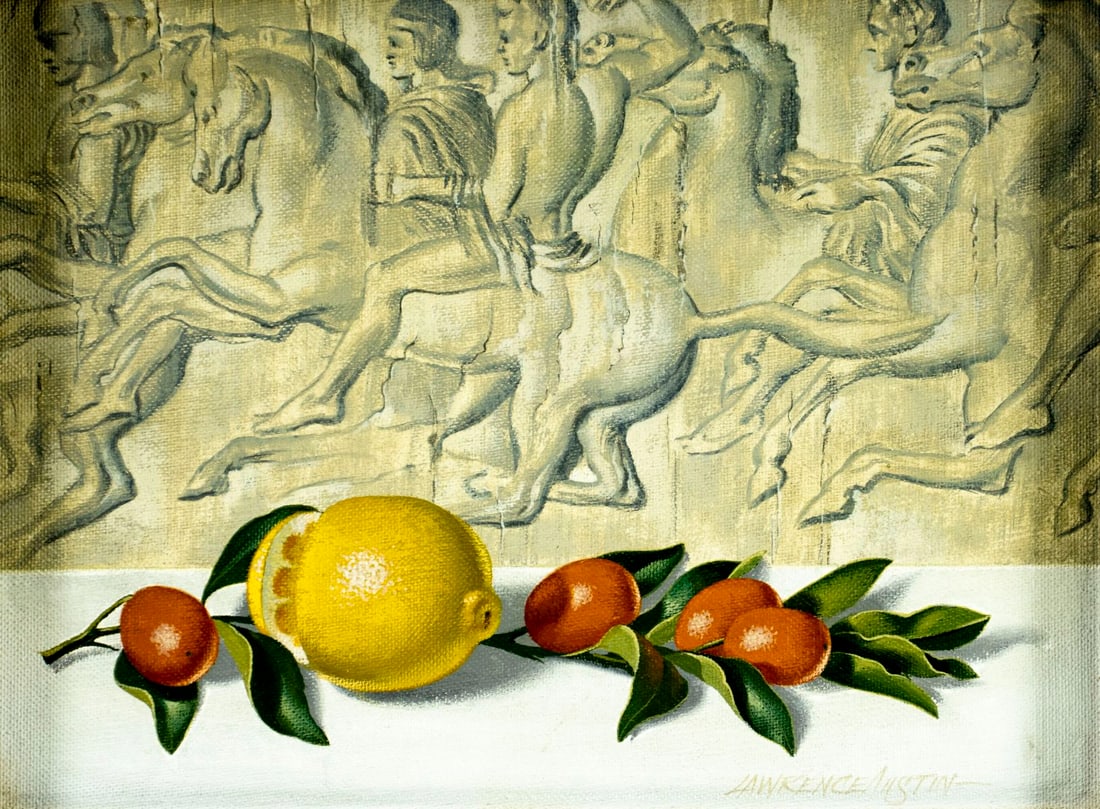 Lawrence Austin (NY,20C) oil painting (1 of 13)