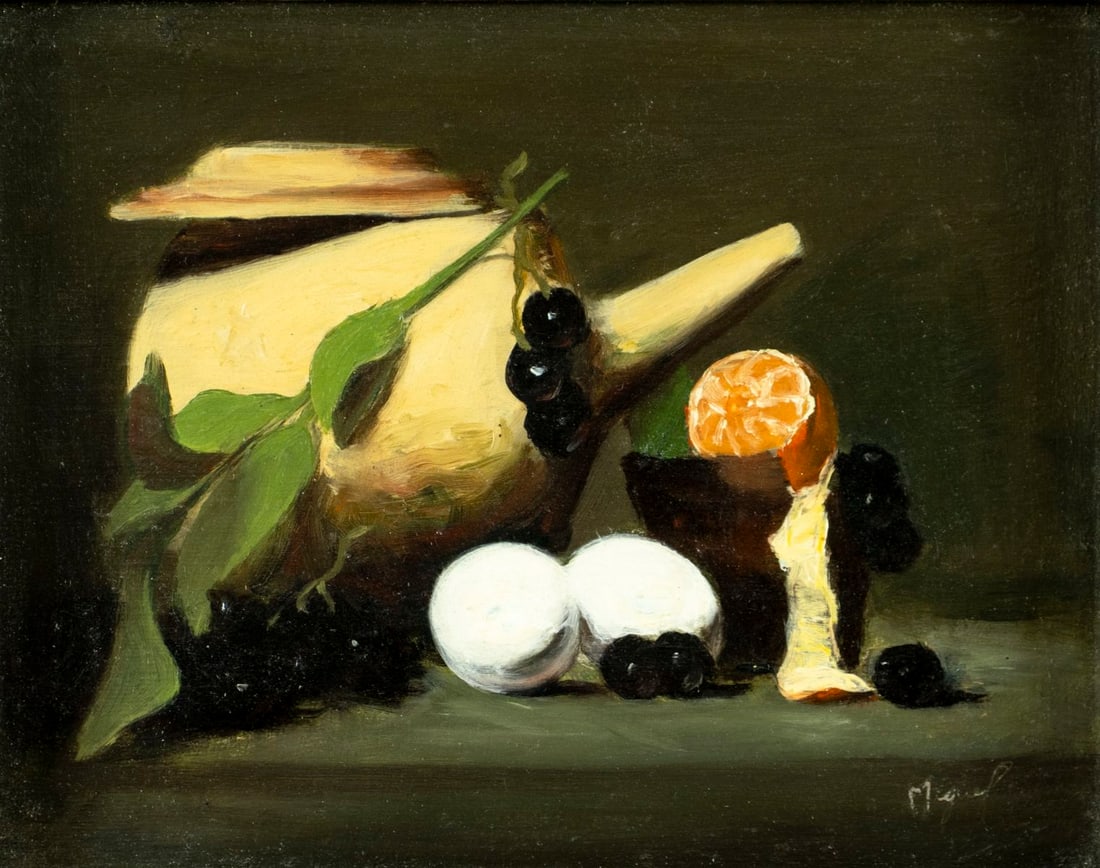 Miguel (US,20C) oil painting (1 of 12)