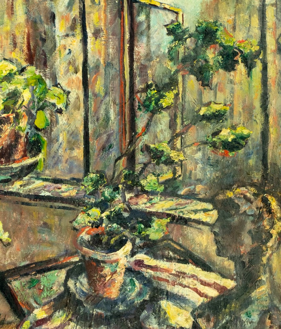 Blanche Rothschild (NY,1893-1988) oil painting - 5