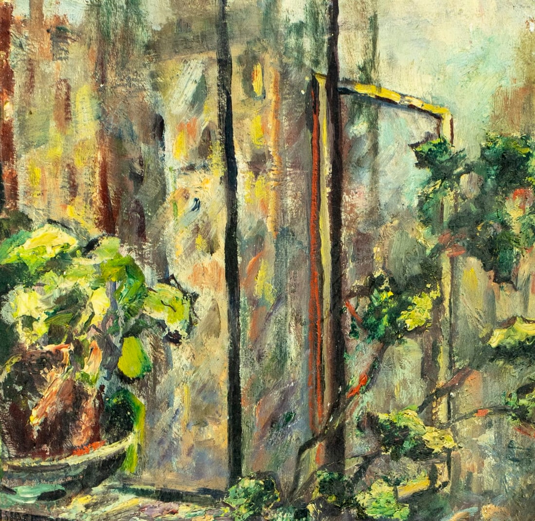 Blanche Rothschild (NY,1893-1988) oil painting - 7