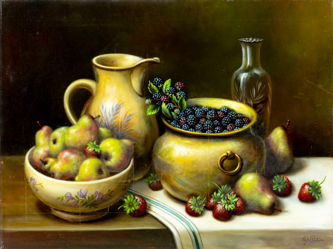 W Pater (US,20C) oil painting - 3