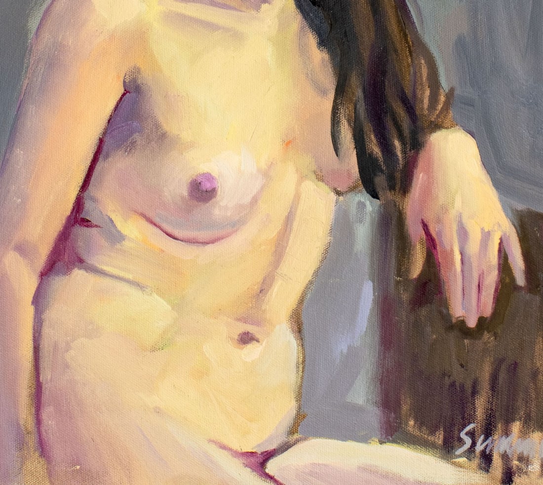 Summers (US,20C) oil painting - 7