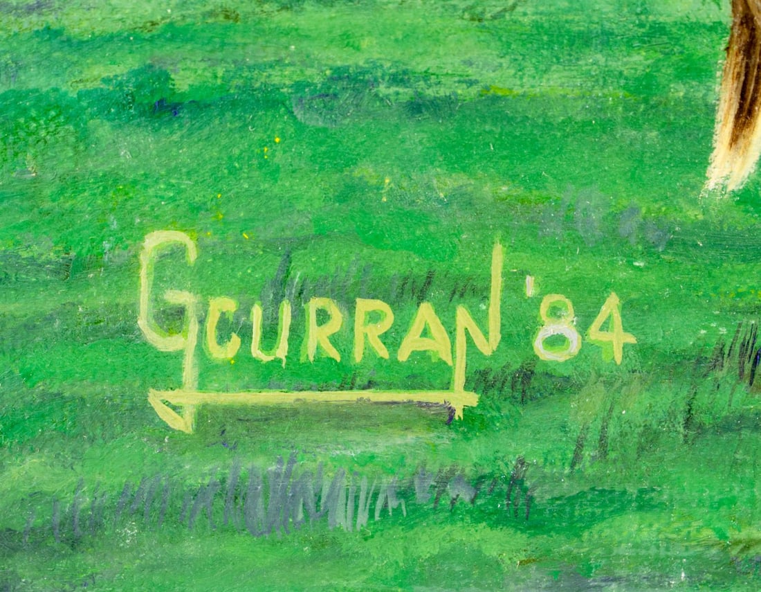 Grace L Curran (US,20C) oil painting - 4