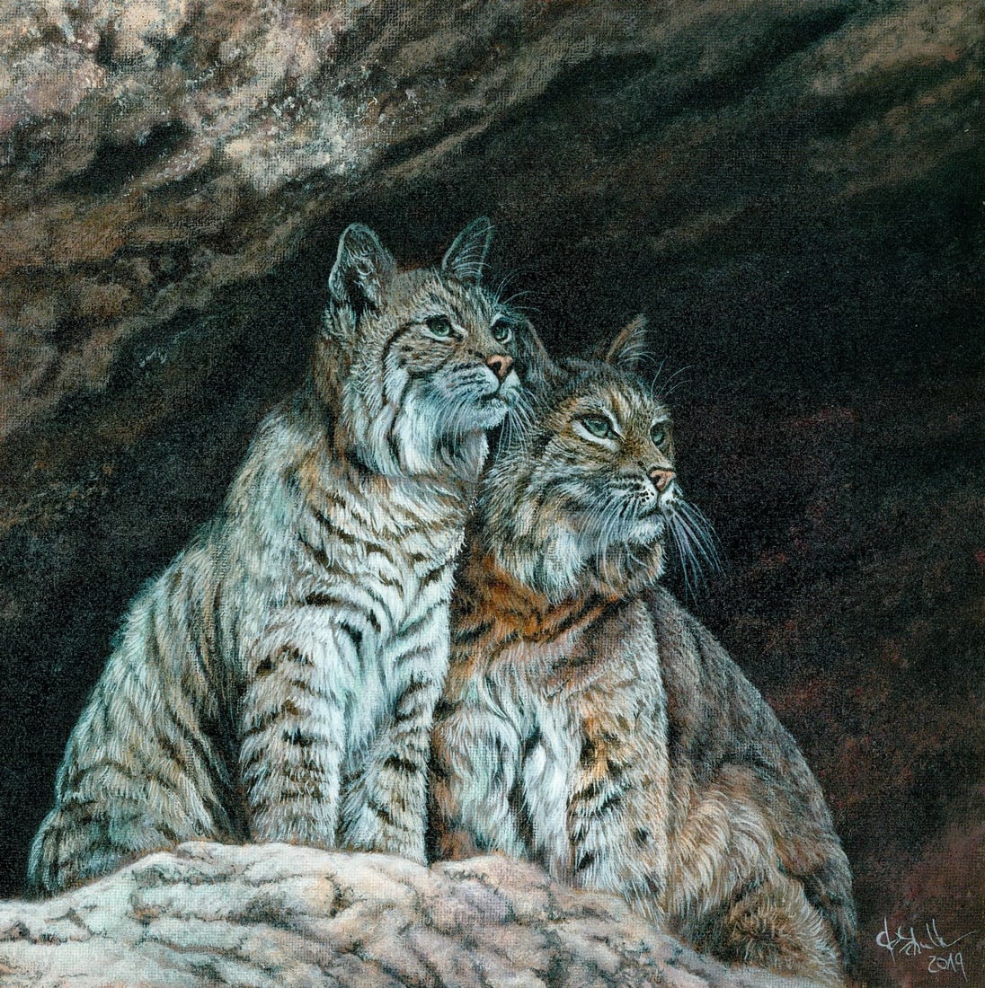 Christina Schulte (German,20/21C) oil painting (1 of 12)