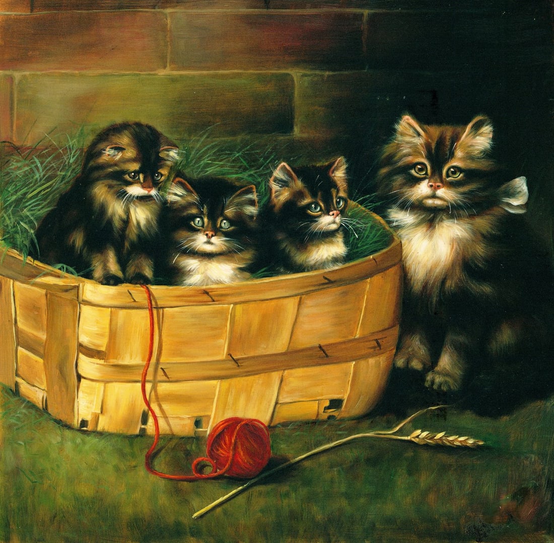 Adrienne Lester (UK,20C) oil painting (1 of 13)