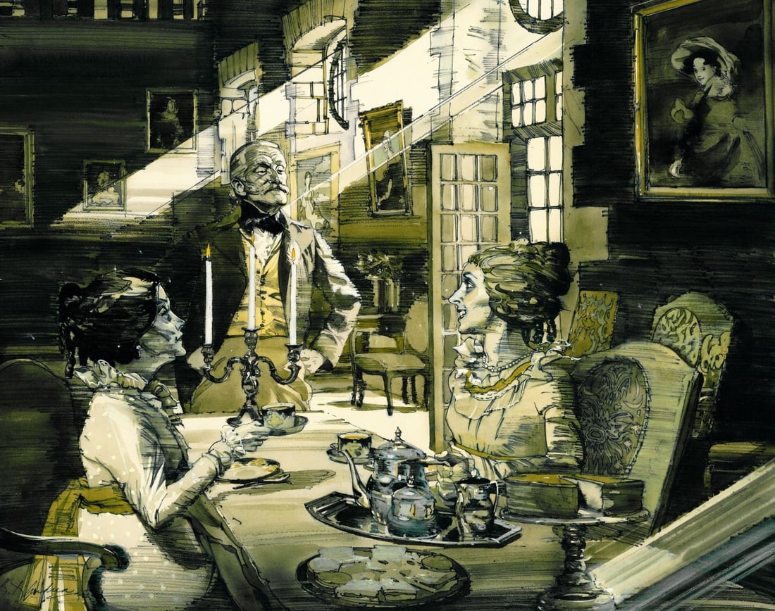 Bernard D'Andrea (NY,SC,1923-2016) watercolor painting (1 of 12)