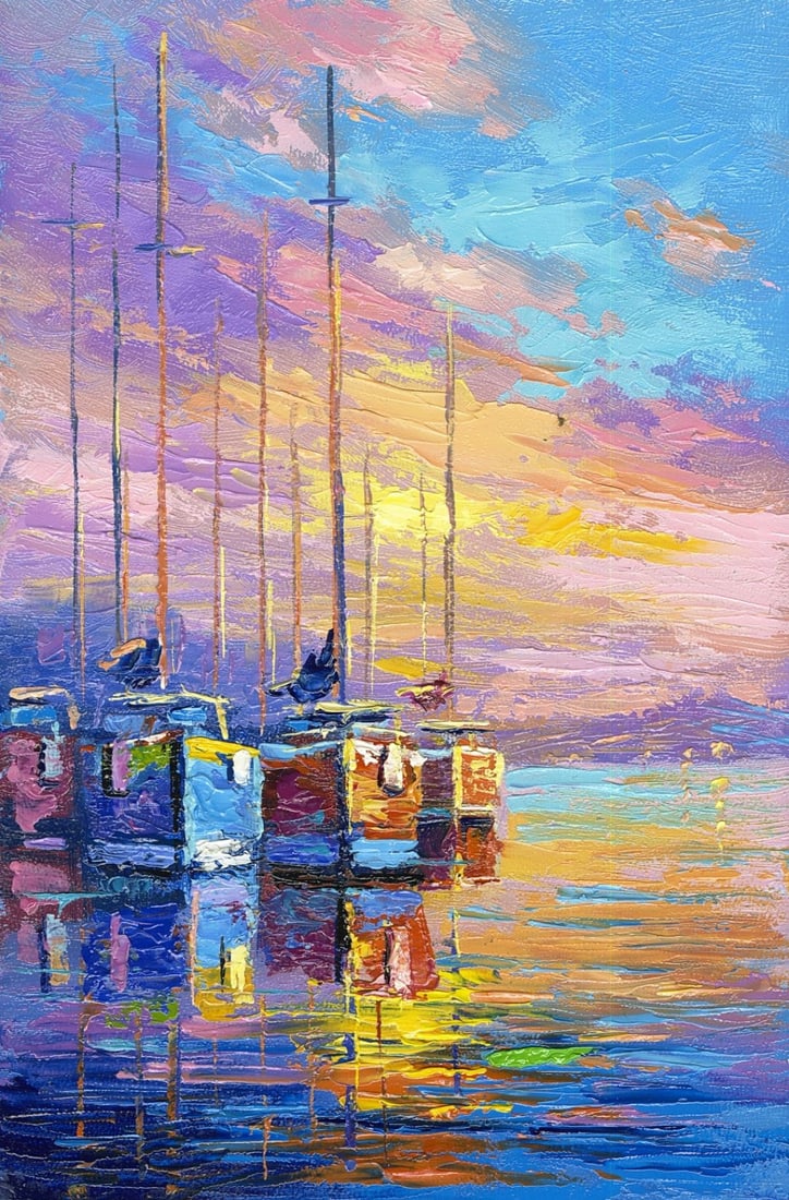 Oleg Suprotkin (Ukraine,b 1965) oil painting (1 of 10)