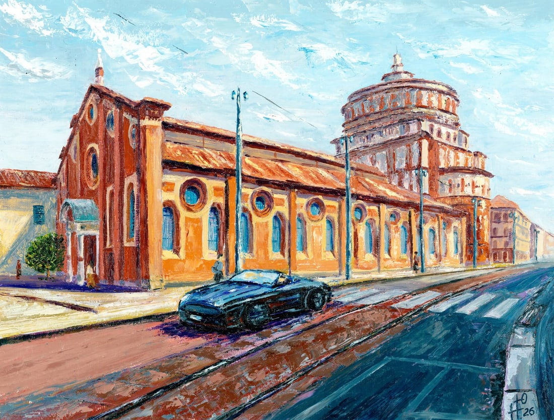 Yulia Novikova (Ukraine,20/21C) oil painting (1 of 12)