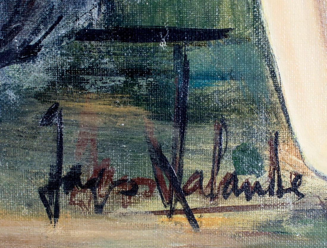 Jacques Lalande (French,1921-2003) oil painting - 3