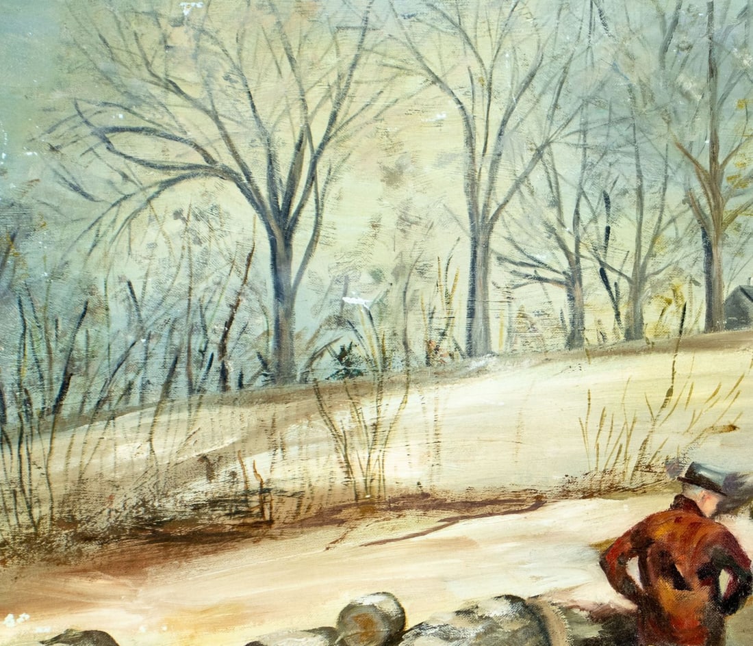 Mary Burkhart (US,20C) oil painting - 6