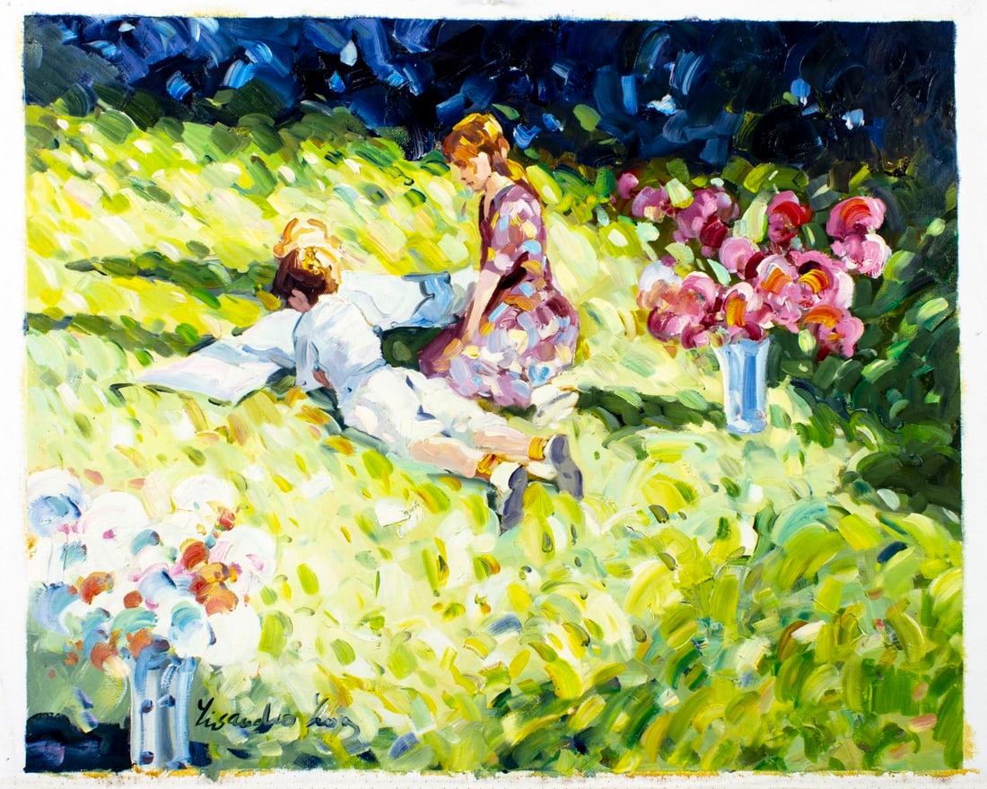 Lisandro Baylon (Argentina,US,1951-?) oil painting - 3