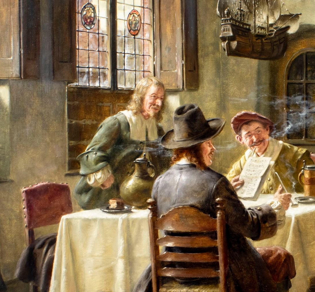 Fritz Wagner Hohenberg (German,1902-1976) oil painting - 6