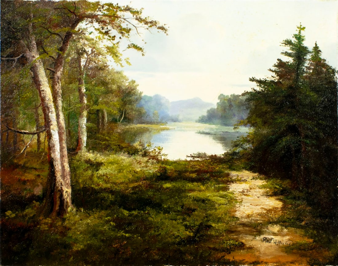 Ron Williams (TN,1947-2016) oil painting - 3