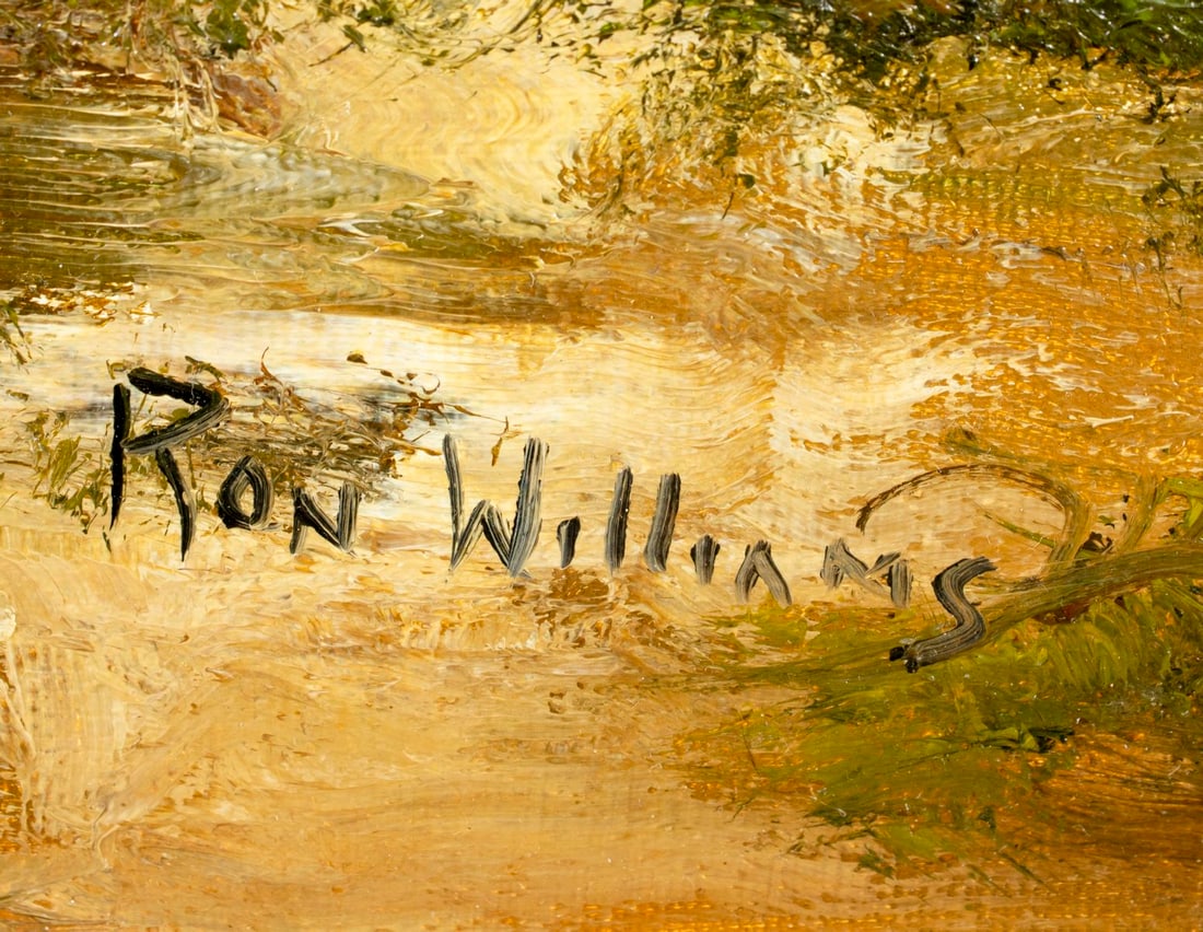 Ron Williams (TN,1947-2016) oil painting - 4