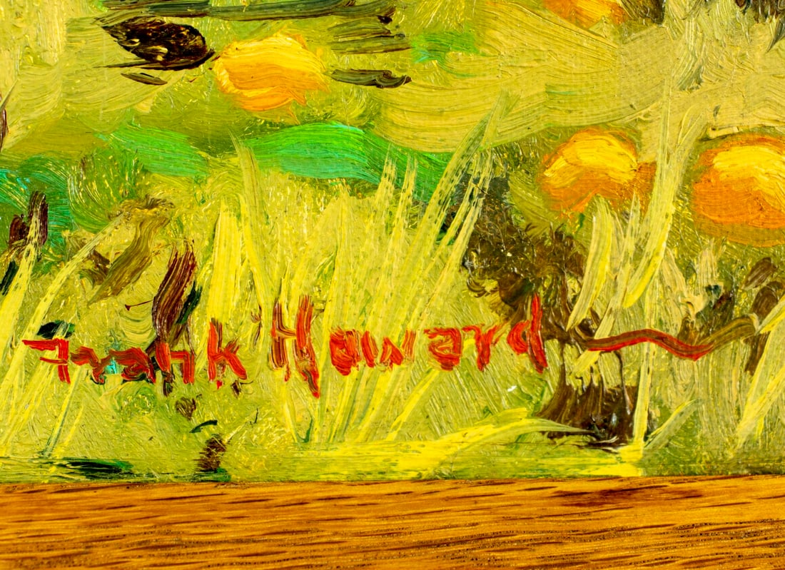 Frank Howard (US,20C) oil painting - 3