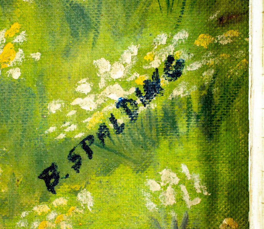 B Spalding (US,20C) oil painting - 3