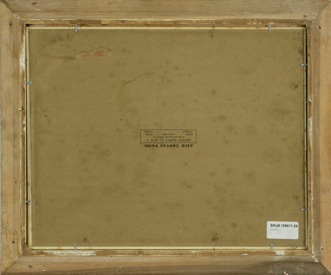 B Spalding (US,20C) oil painting - 8