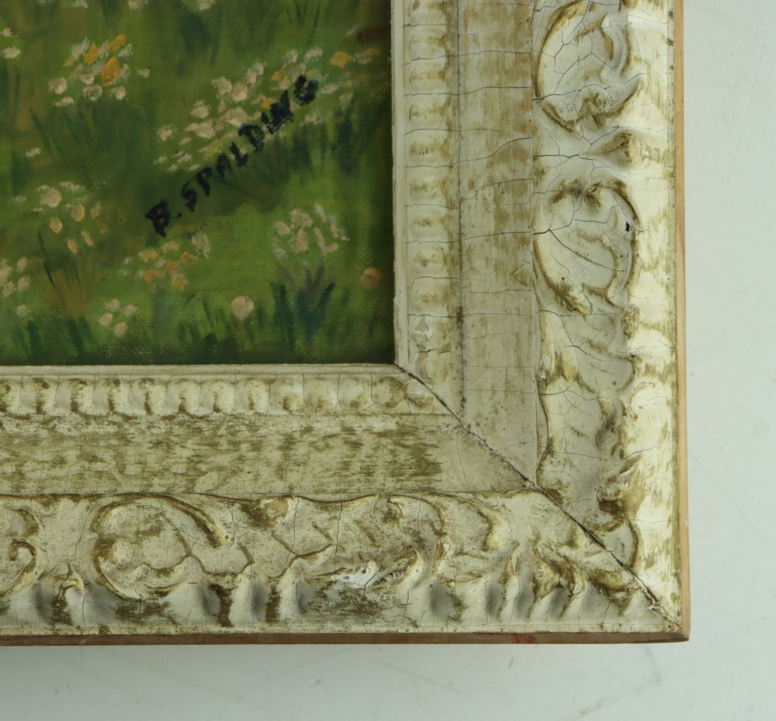 B Spalding (US,20C) oil painting - 9