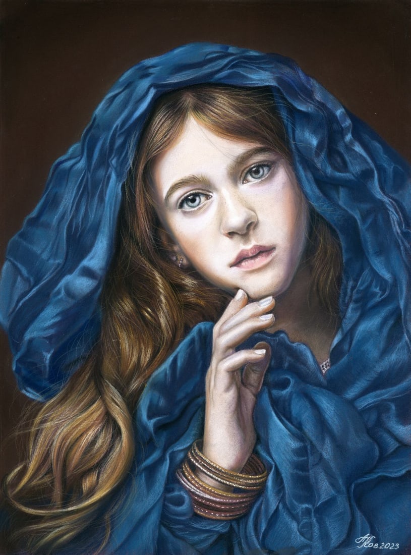Olena Kovalenko (Ukraine,20/21C) pastel painting (1 of 10)