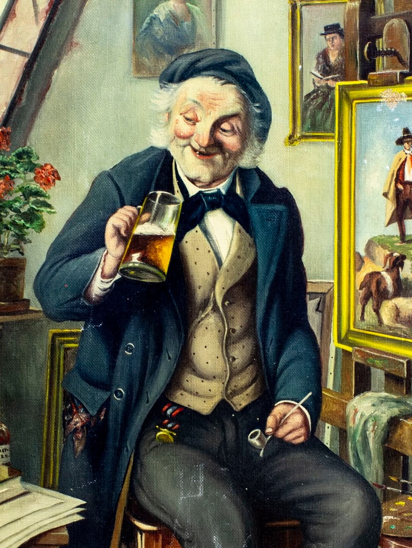 Hans Kerber (Austria,1920-?) oil painting - 5