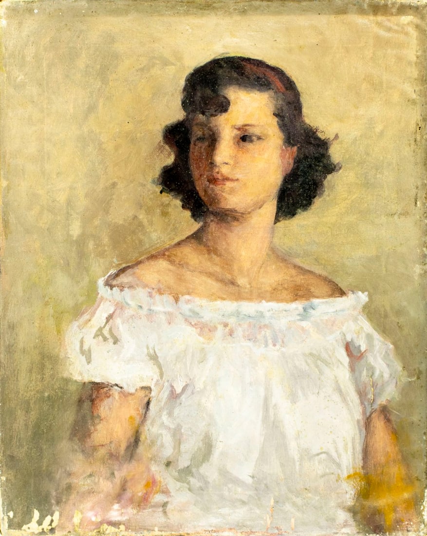 Helen DuMond (NY,CA,OR,1872-1968) oil painting - 3