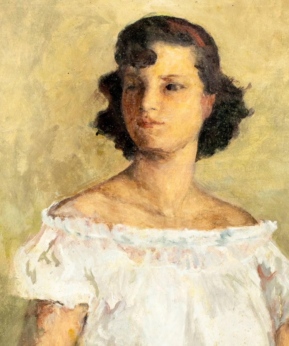 Helen DuMond (NY,CA,OR,1872-1968) oil painting - 4