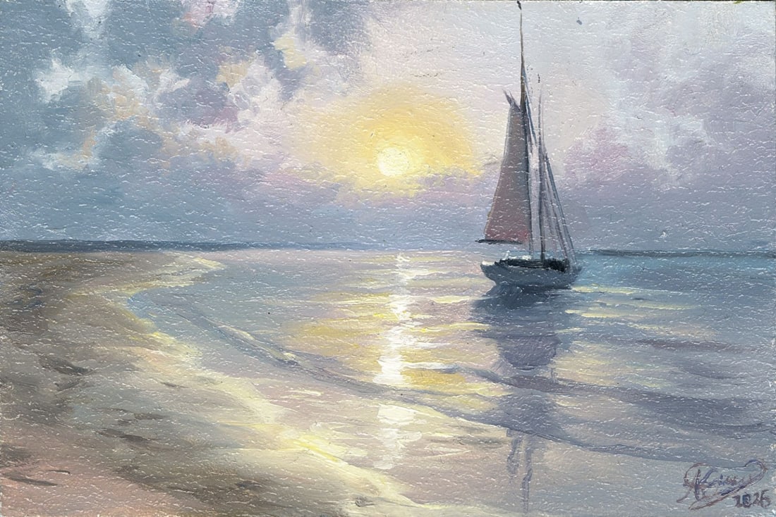 Anna Kozachuk (Ukraine,b 2002) oil painting (1 of 11)