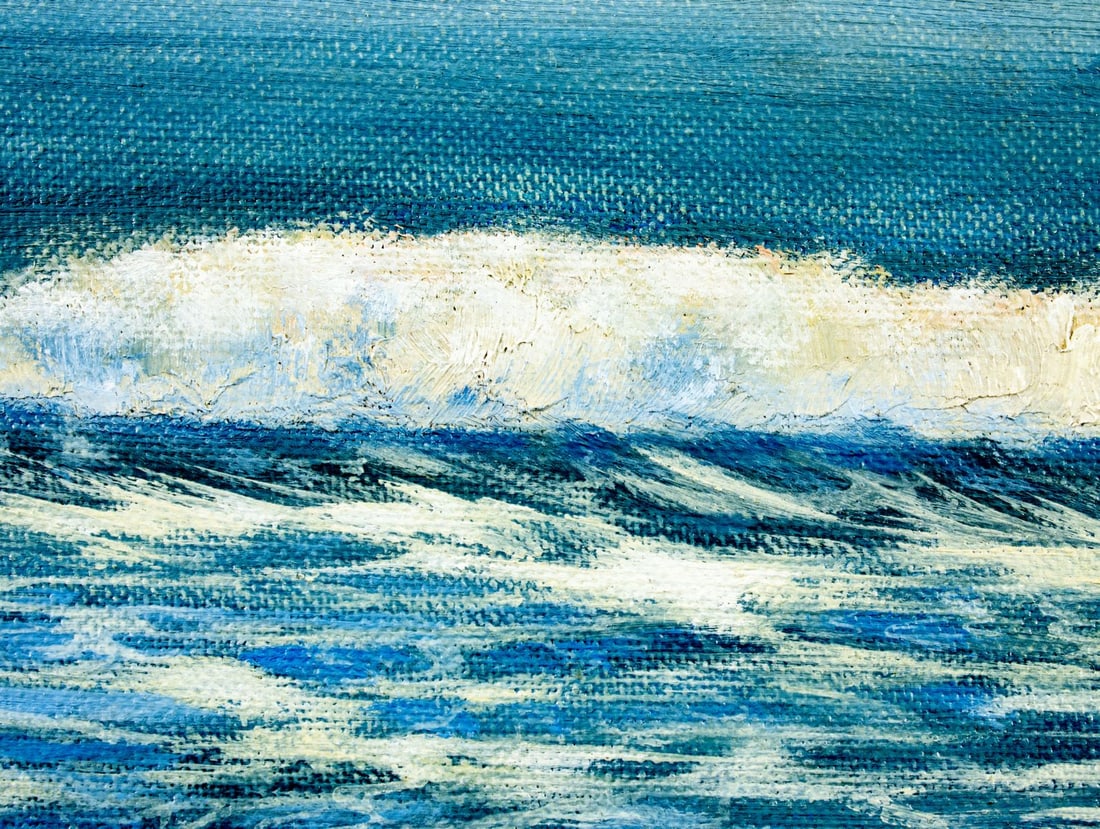 H Hansen (US,20C) oil painting - 8